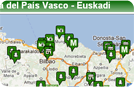 Mapa del País Vasco - Euskadi