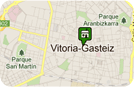 Mapa de Vitoria